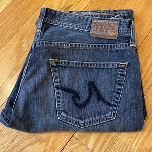 AG “The Fillmore” Faded Black Jeans 34